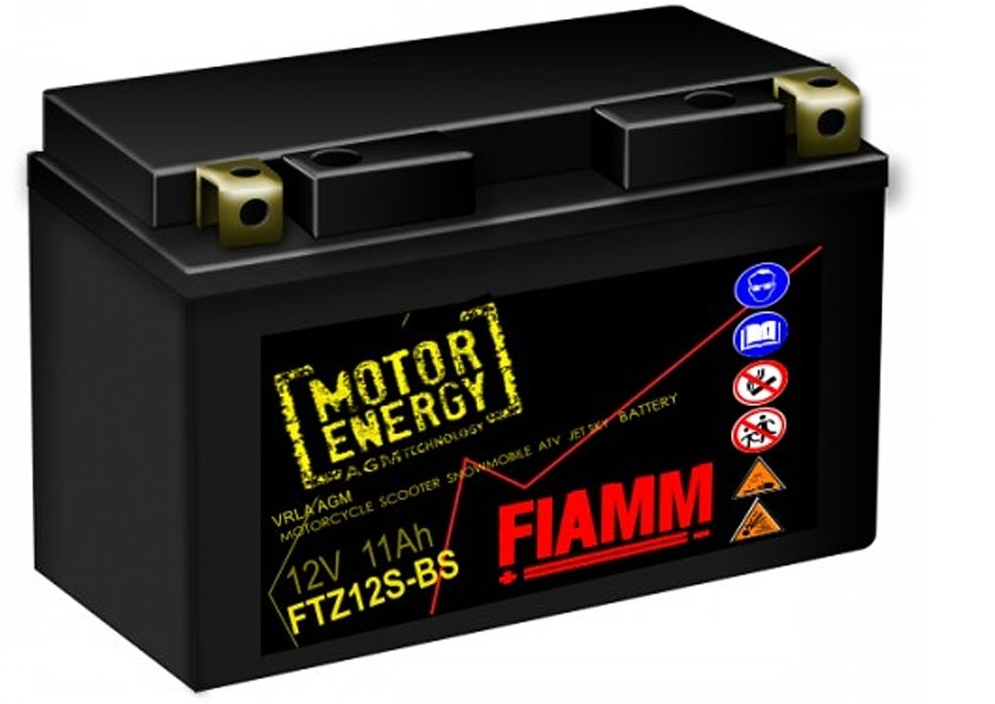 GEL аккумулятор FIAMM для мотоциклов